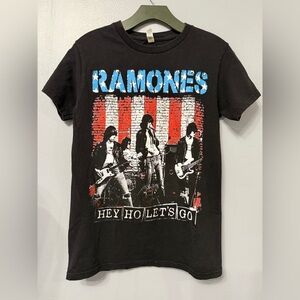 #12)  Alstyle Black Ramones  T-Shirt
